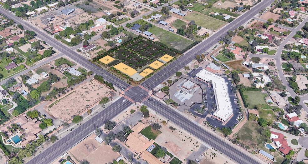 Nwc Rural & Warner Rd, Tempe, AZ for lease - Aerial - Image 2 of 5