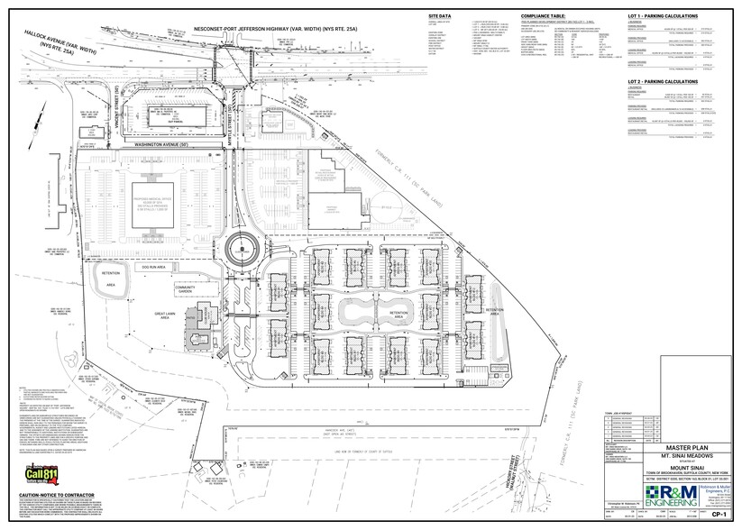 12 Myrtle St, Mount Sinai, NY for lease - Site Plan - Image 1 of 9