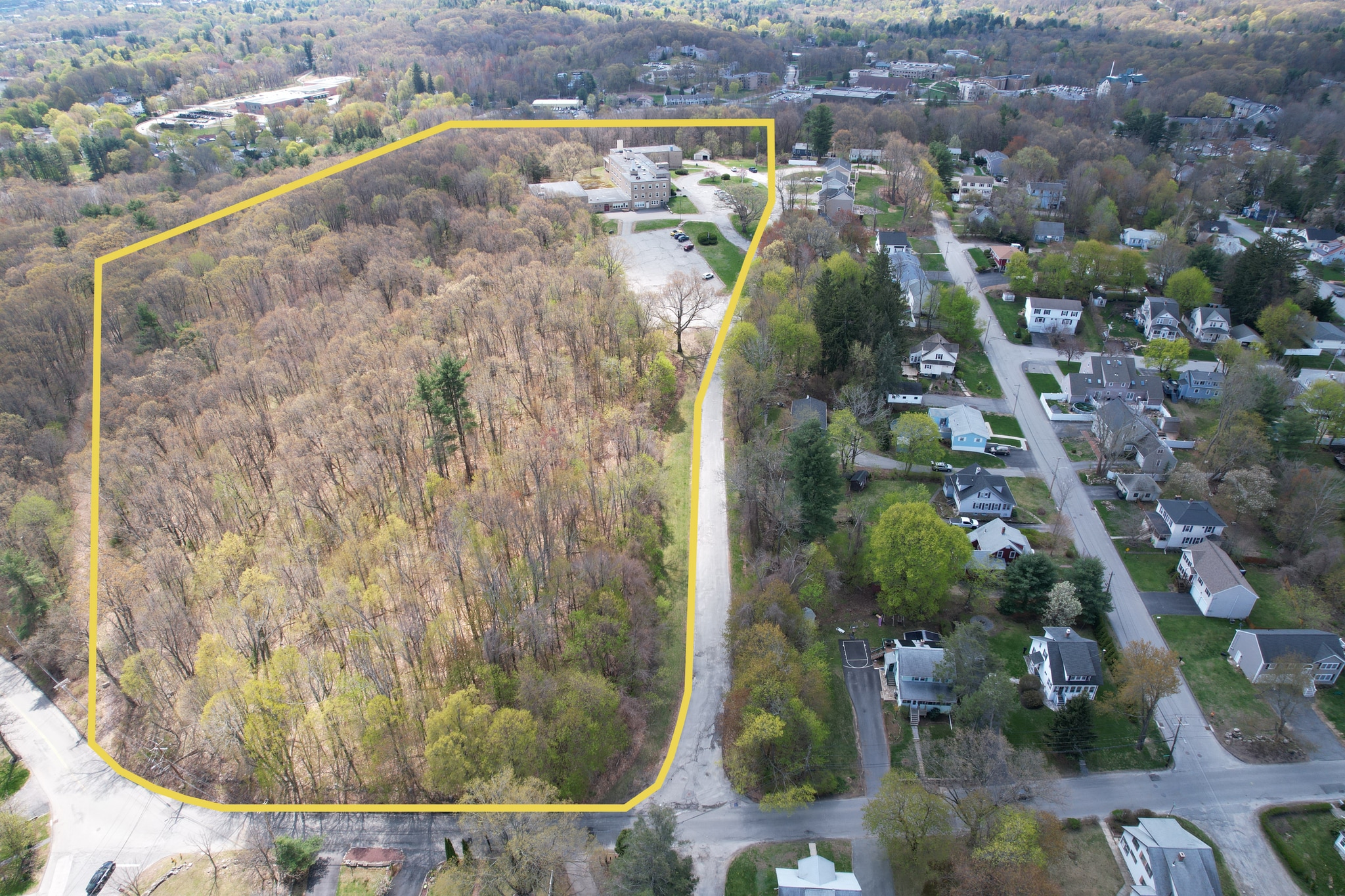 25 Chester St, Worcester, MA for sale Aerial- Image 1 of 9