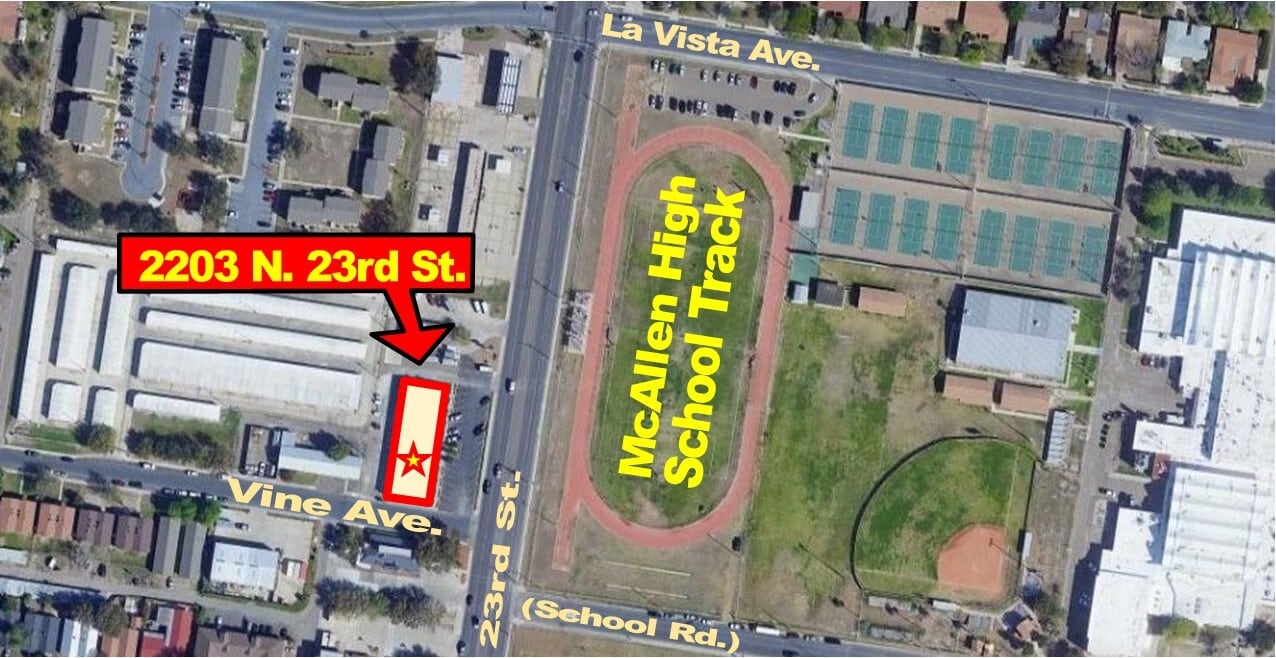 2201-2215 N 23rd St, McAllen, TX for lease Building Photo- Image 1 of 22