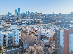 11623-11633 105th Ave, Edmonton, AB - AERIAL  map view