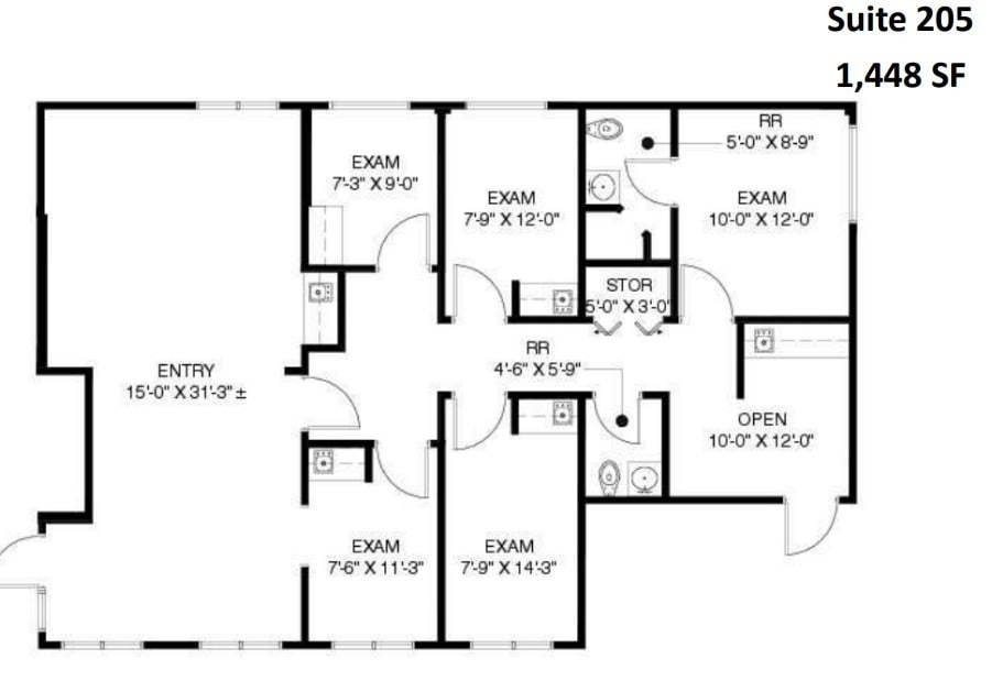1717 Precinct Line Rd, Hurst, TX for lease Floor Plan- Image 1 of 1