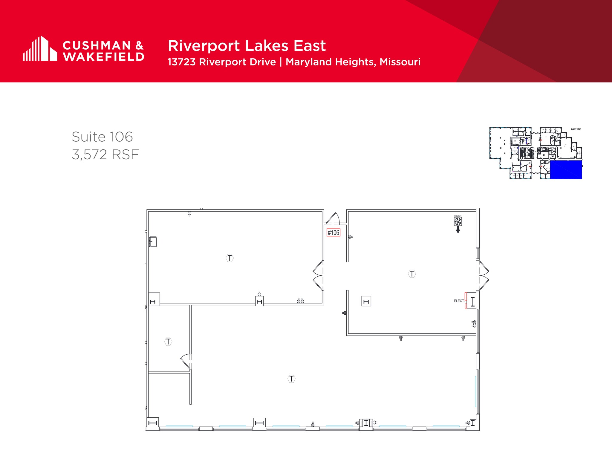 13723 Riverport Dr, Maryland Heights, MO for lease Site Plan- Image 1 of 7