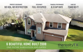6 Homes in Private Community - Owner Financed Property