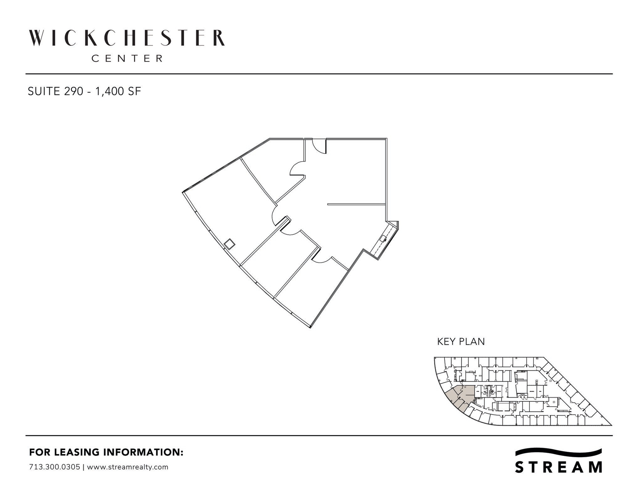 12012 Wickchester Ln, Houston, TX for lease Floor Plan- Image 1 of 1