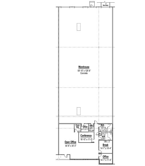 Beltway 8 @ JFK Blvd, Houston, TX for lease Floor Plan- Image 1 of 2