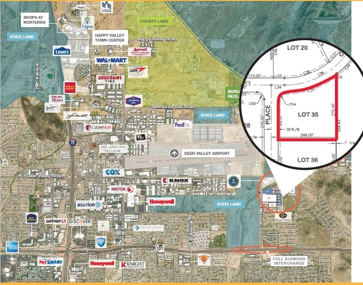 7th St, Phoenix, AZ for sale - Aerial - Image 1 of 1