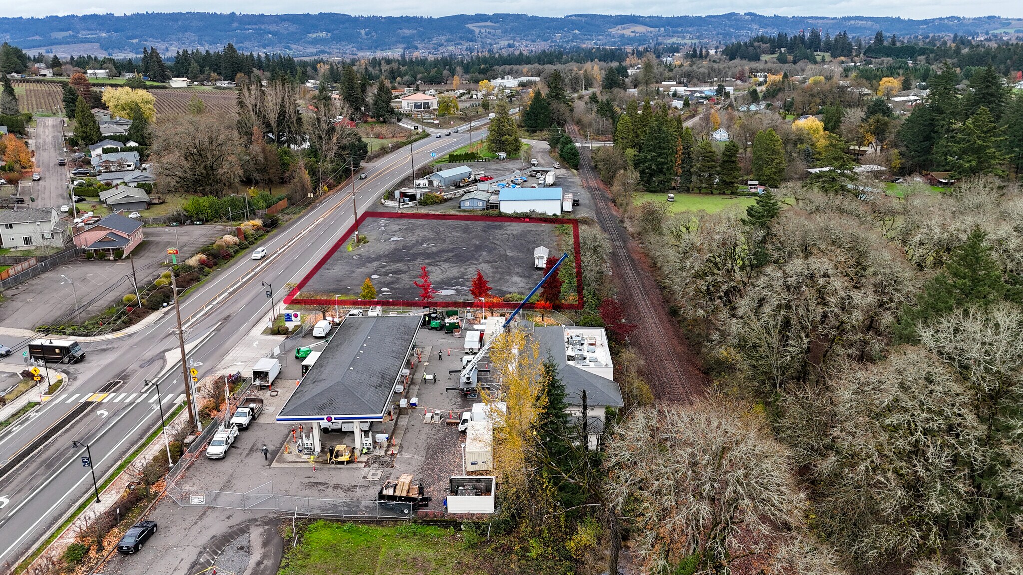 179 Highway 99 W, Dundee, OR for sale Aerial- Image 1 of 1