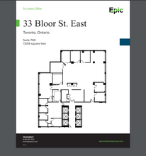 33 Bloor St E, Toronto, ON for lease Floor Plan- Image 2 of 2