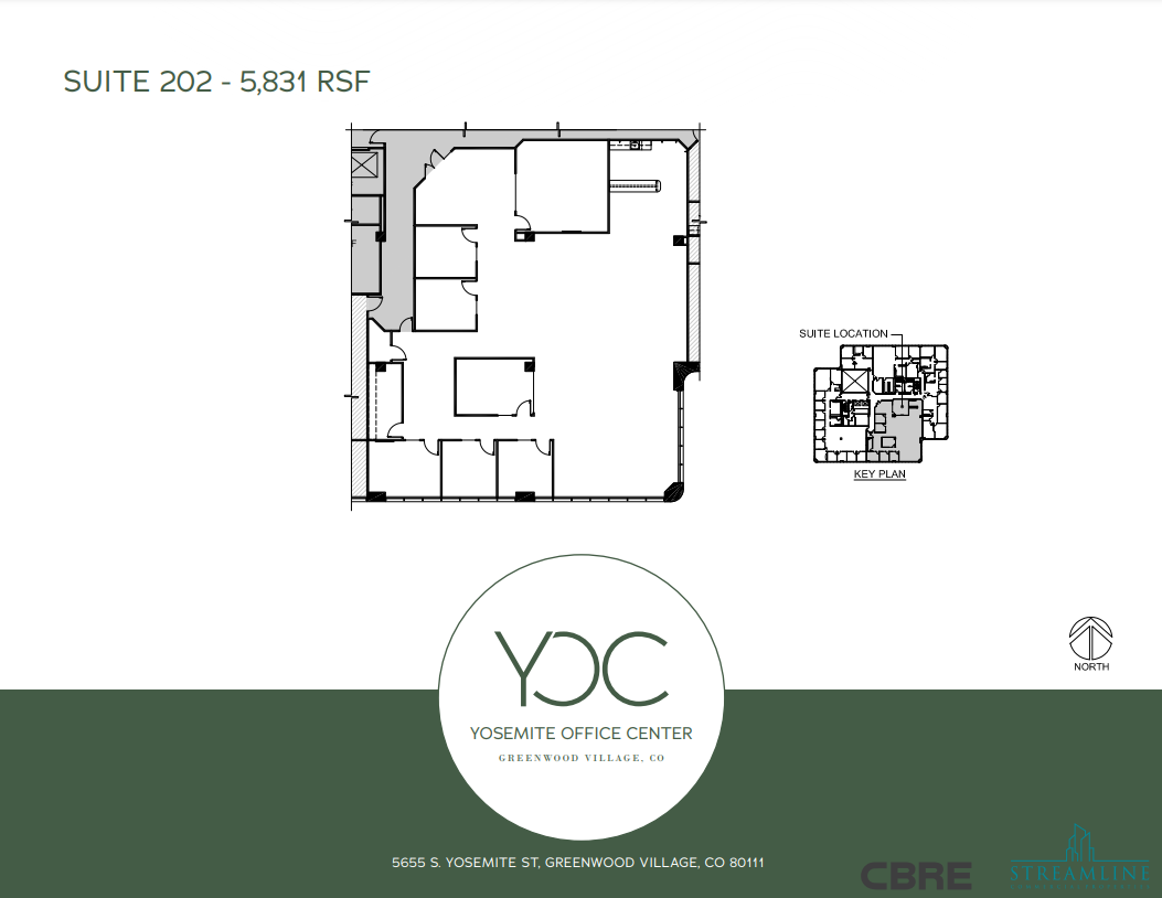 5655 S Yosemite St, Greenwood Village, CO for lease Floor Plan- Image 1 of 1