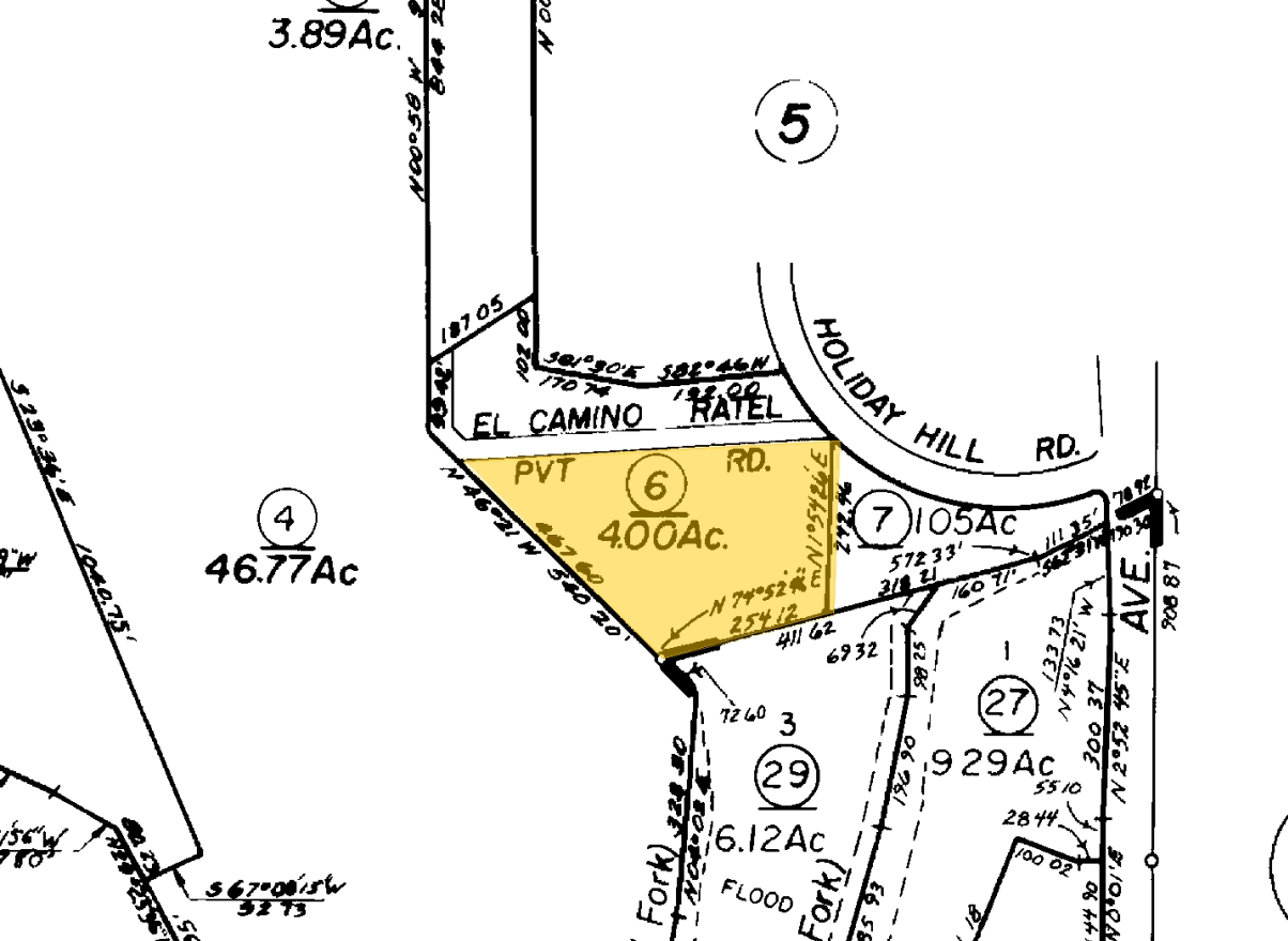 1351 Holiday Hill Rd, Goleta, CA for sale Plat Map- Image 1 of 1