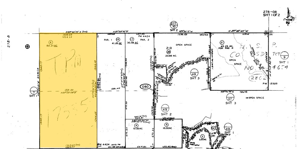 16305 Salida Del Sol, Ramona, CA for sale - Plat Map - Image 1 of 1