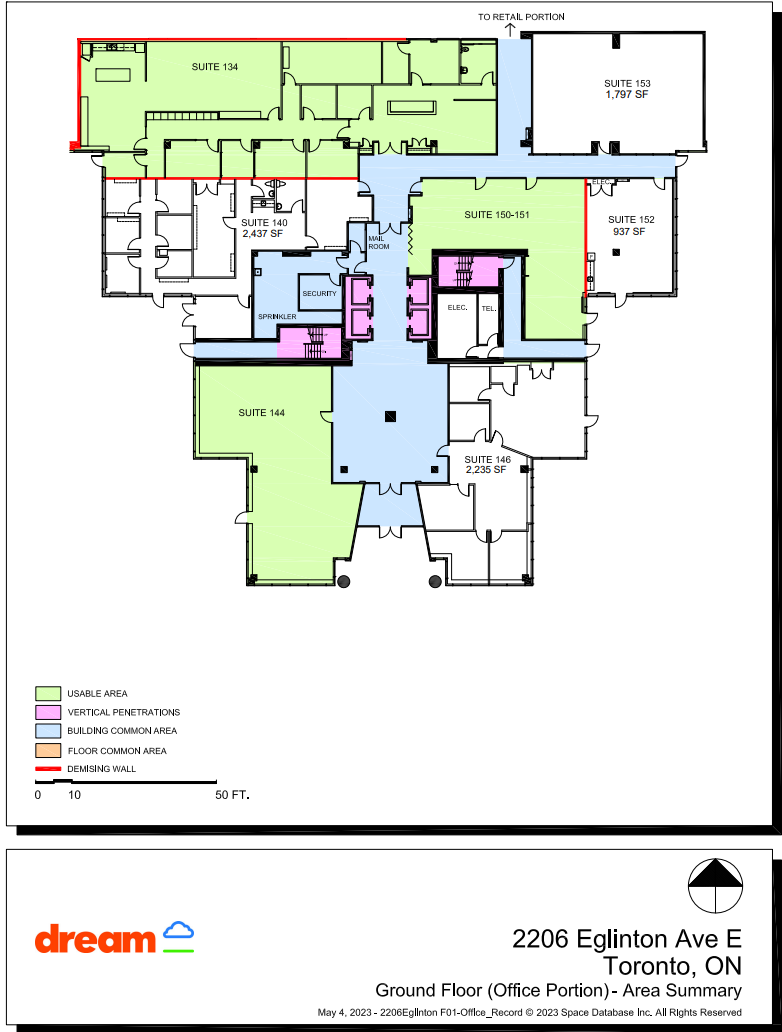 2200-2206 Eglinton Ave E, Toronto, ON for lease Floor Plan- Image 1 of 1