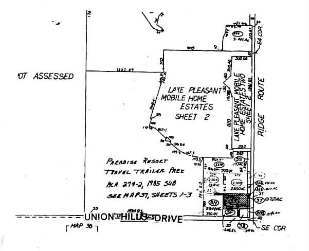 18610 N 107th Dr, Sun City, AZ for lease - Plat Map - Image 2 of 13