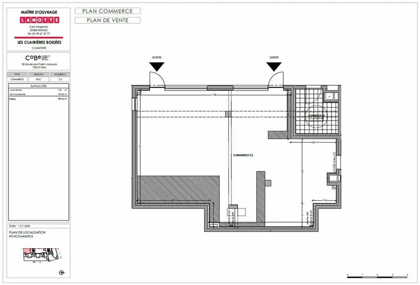 Retail in Chantepie for lease - Building Photo - Image 3 of 5