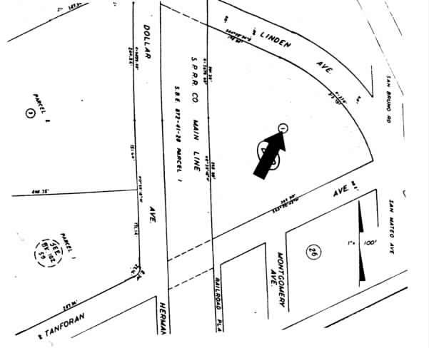 220 S Linden Ave, South San Francisco, CA for lease - Plat Map - Image 2 of 6