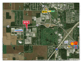 5001 US Highway 30 W, Fort Wayne, IN - aerial  map view