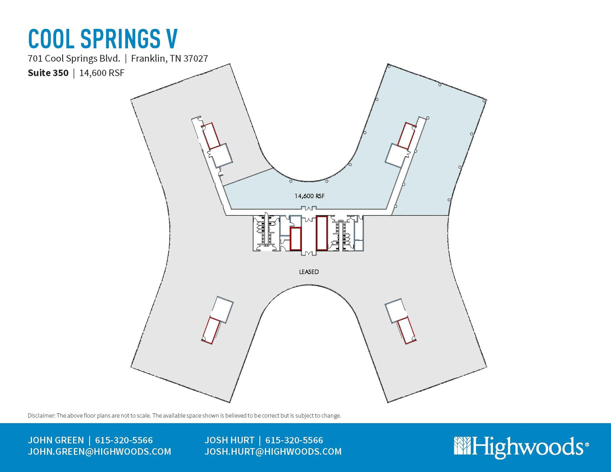 701 Cool Springs Blvd, Franklin, TN for lease Floor Plan- Image 1 of 1