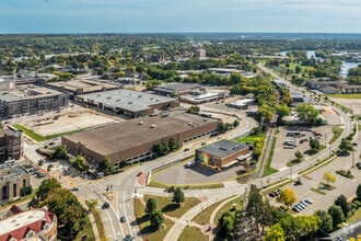 130 N 1st St, Wausau, WI - AERIAL  map view - Image1
