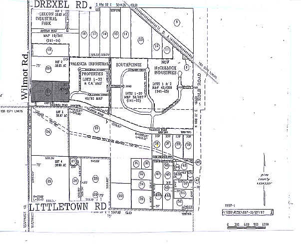 6001 S Wilmot Rd, Tucson, AZ for lease - Plat Map - Image 2 of 3
