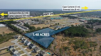 More details for 168 Queens Creek Rd, Swansboro, NC - Land for Sale