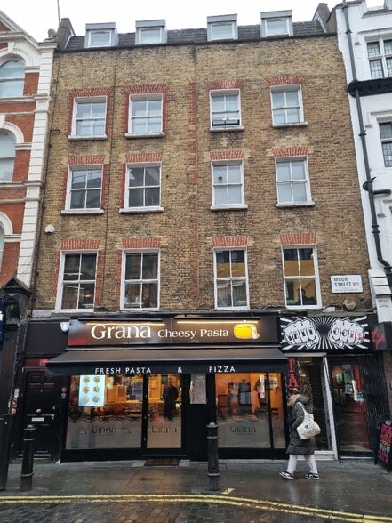 10-11 Moor St, London for lease - Building Photo - Image 1 of 2