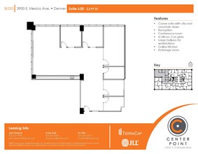 3900 E Mexico Ave, Denver, CO for lease Floor Plan- Image 1 of 1