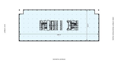 PENN 2, New York, NY for lease Floor Plan- Image 1 of 1