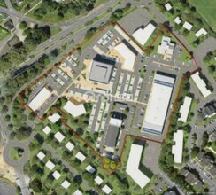 Saint-Brieuc - AERIAL map view