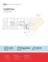 7910 Woodmont Ave, Bethesda, MD for lease Floor Plan- Image 1 of 1