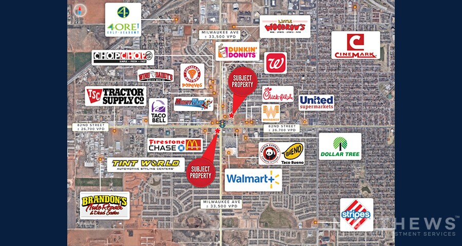 SWC 82nd St & Milwaukee Ave, Lubbock, TX for sale Primary Photo- Image 1 of 1