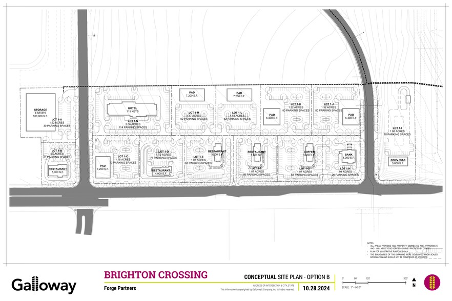 NWC I-76 and Bromley Lane, Brighton, CO for sale - Site Plan - Image 3 of 3