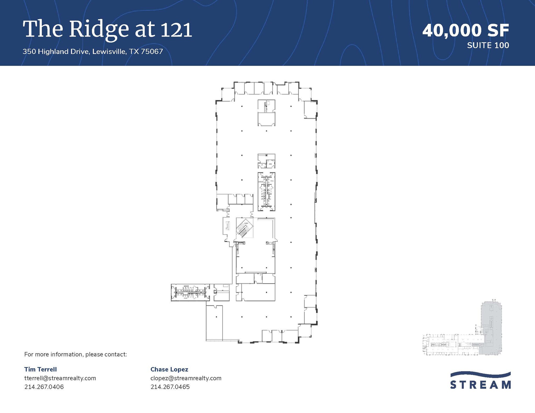 350 Highland Dr, Lewisville, TX for lease Floor Plan- Image 1 of 2