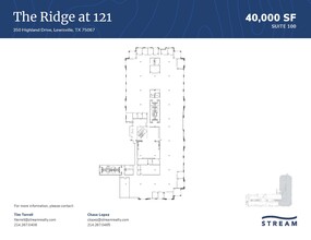 350 Highland Dr, Lewisville, TX for lease Floor Plan- Image 1 of 2