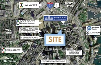 100 State St, Boston, MA - AERIAL  map view