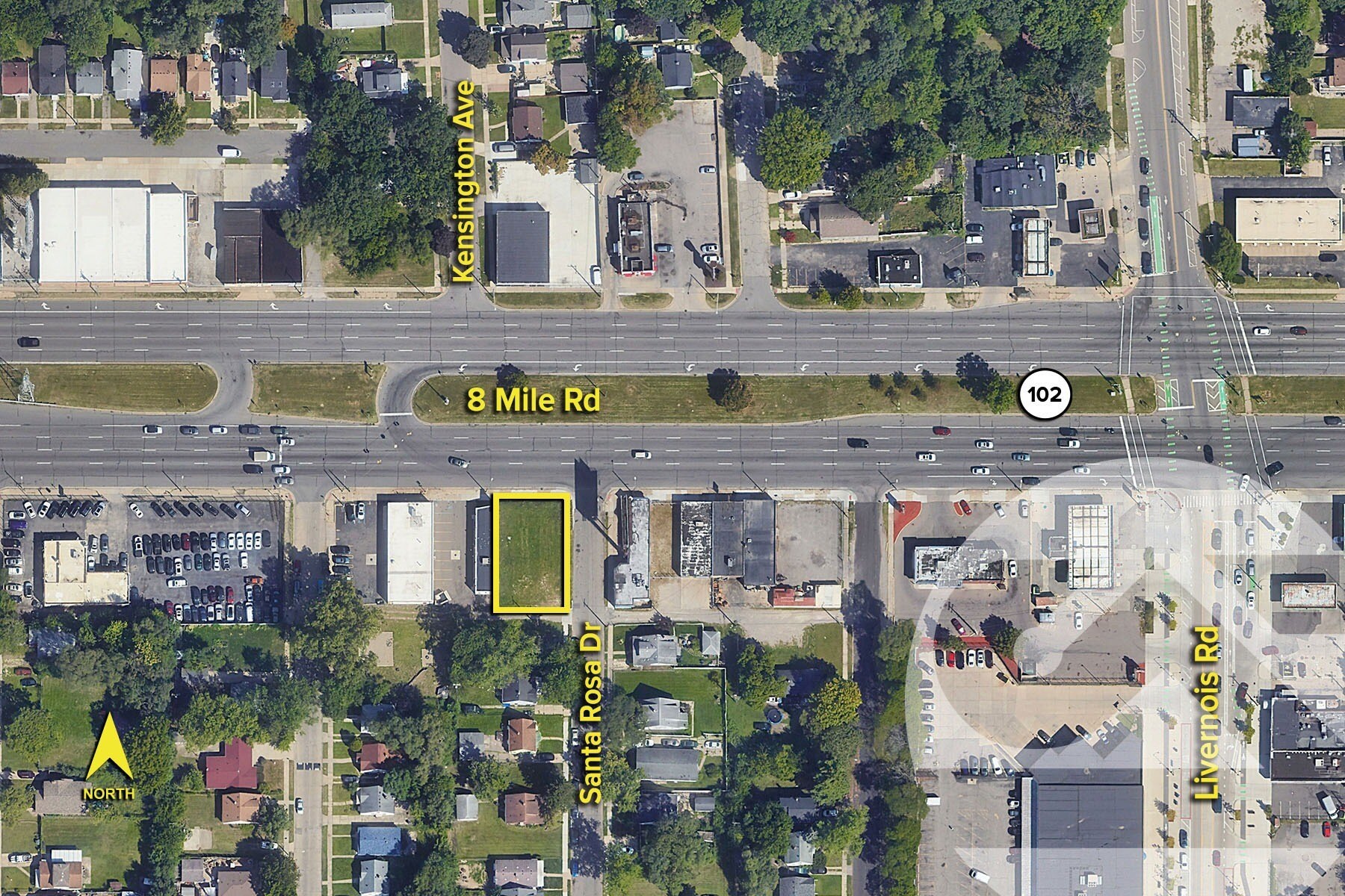 7101-7109 W 8 Mile Rd, Detroit, MI for sale Primary Photo- Image 1 of 1