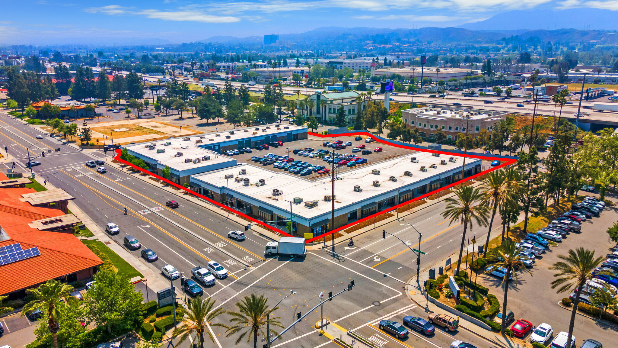 165 W Hospitality Ln, San Bernardino, CA for sale Aerial- Image 1 of 13