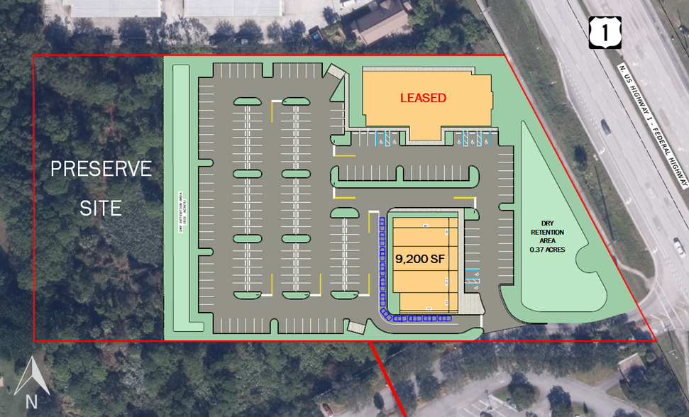 10753 S US Highway 1, Port Saint Lucie, FL for lease - Aerial - Image 1 of 7