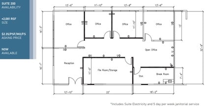 9150 Chesapeake Dr, San Diego, CA for lease Floor Plan- Image 1 of 1