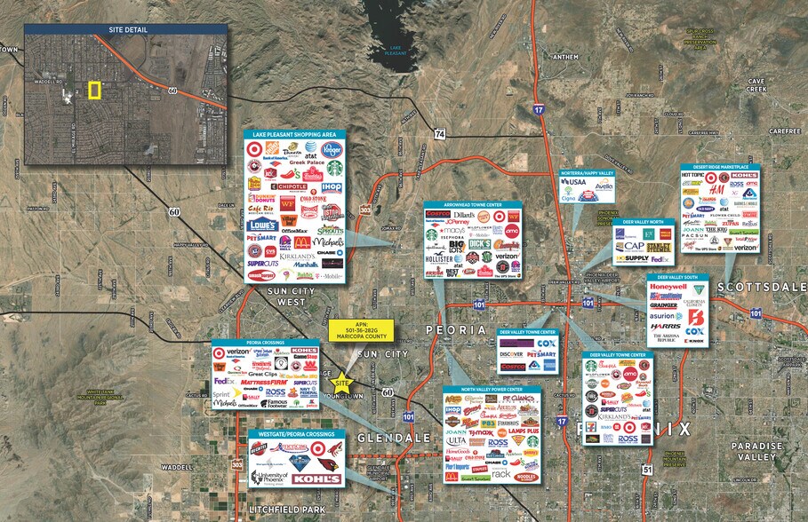 12121 Thunderbird, El Mirage, AZ 85335 Zoned for 128 Units