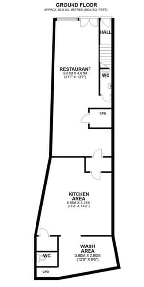 45 Deptford High St, London for sale - Floor Plan - Image 3 of 26