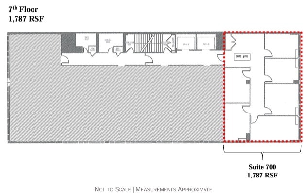 8121 Georgia Ave, Silver Spring, MD for lease Floor Plan- Image 1 of 1