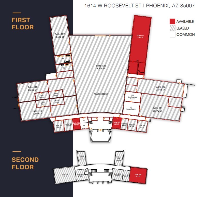 1614 W Roosevelt St, Phoenix, AZ for sale Floor Plan- Image 1 of 1