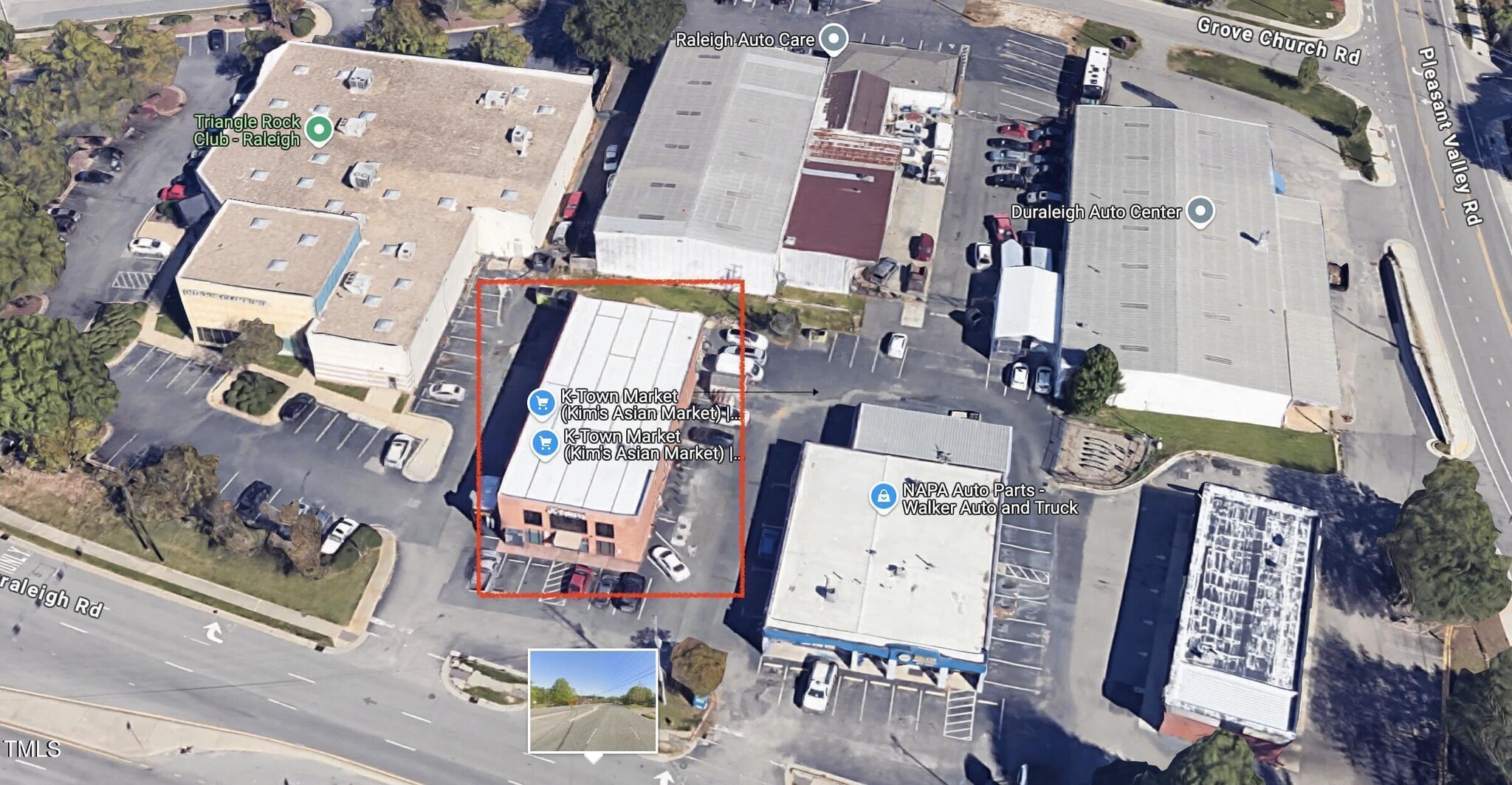 6014 Duraleigh Rd, Raleigh, NC for lease Aerial- Image 1 of 10