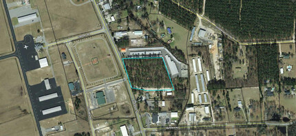 0 278, Barnwell, SC - aerial  map view