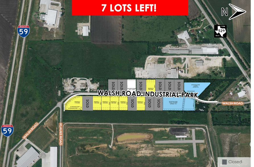 Walsh Rd, Rosenberg, TX for sale - Primary Photo - Image 1 of 3