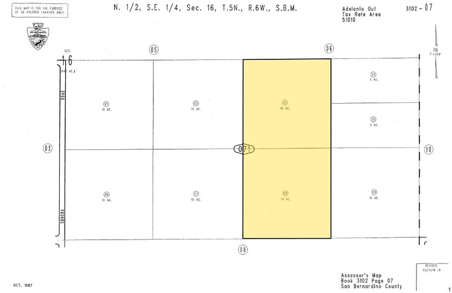 0 Lessing Rd, Phelan, CA for sale - Building Photo - Image 2 of 2