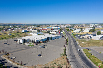 1400 S 24th St W, Billings, MT - aerial  map view