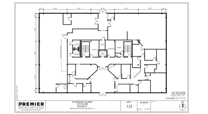 20800 Southfield Rd, Southfield, MI for lease Floor Plan- Image 1 of 1