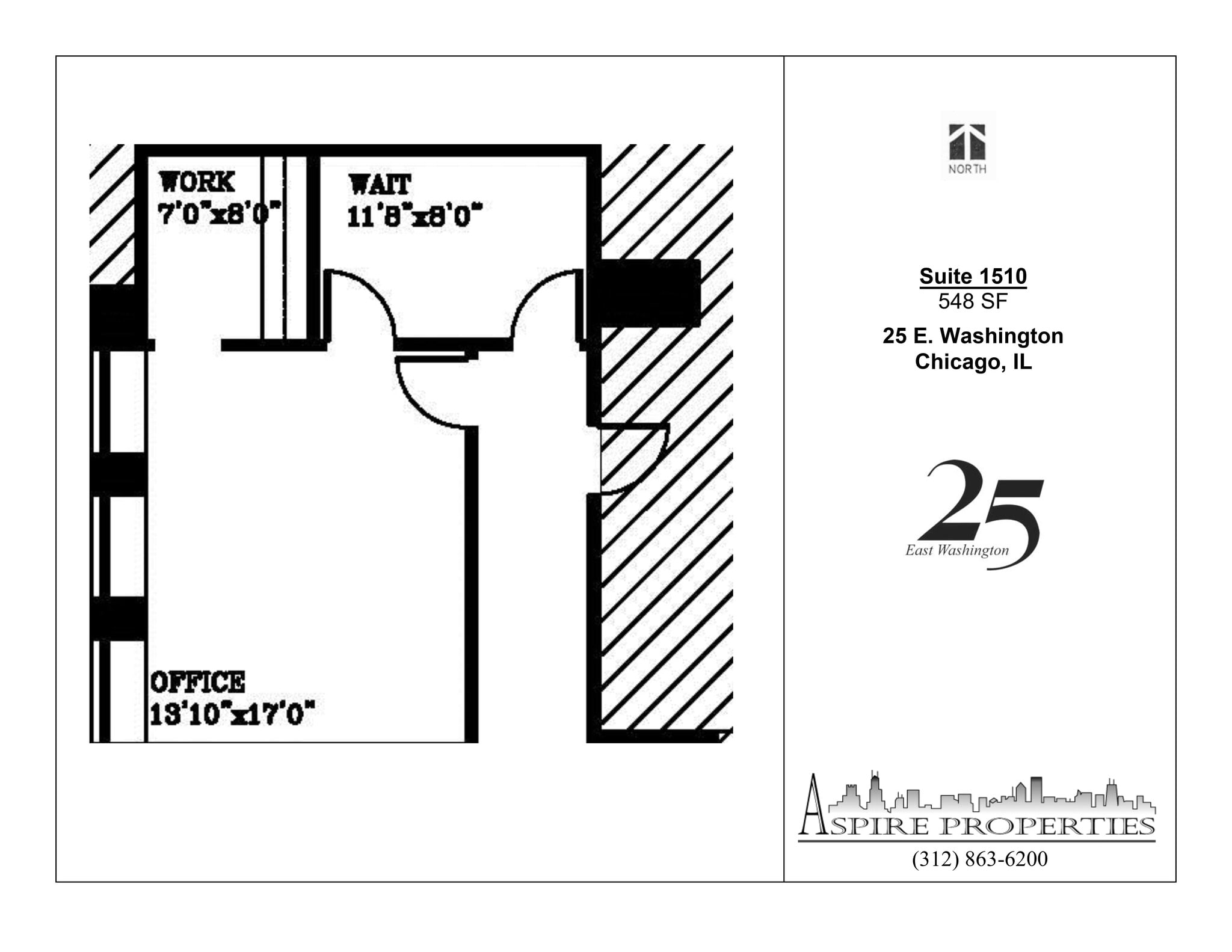 25 E Washington St, Chicago, IL for lease Site Plan- Image 1 of 1